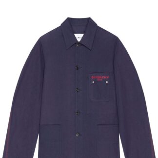 GIVENCHY DENIM JACKET Size: L, colour: NAVY