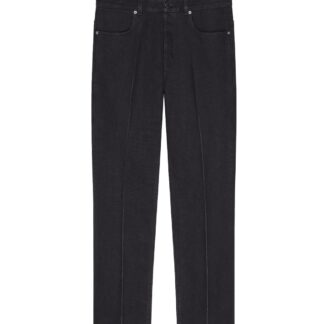 GIVENCHY DISTRESSED COTTON JEANS Size: 36, colour: BLACK