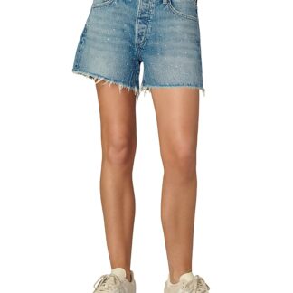 Joe's Jeans The Jessie Bejeweled Relaxed Denim Shorts