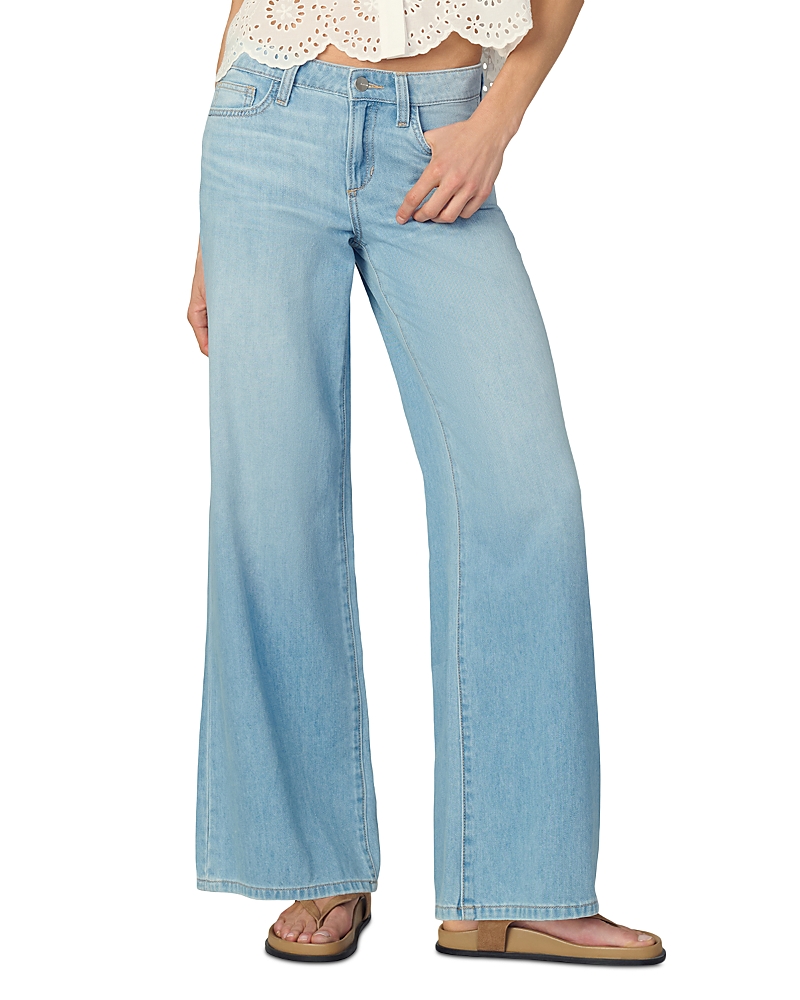 Joe's Jeans The Lou Lou Low Rise Wide Leg Jeans in Delightful
