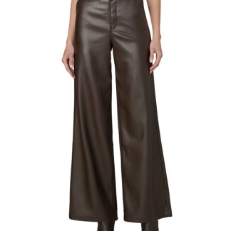Joe's Jeans The Mia Faux Leather Wide Leg Pants