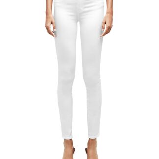 L'Agence Marguerite Skinny Jeans in Blanc