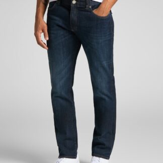 Lee Straight Fit XM 5 Pocket Jeans Dark Blue Denim