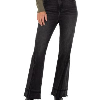 Liverpool Los Angeles Hannah High Rise Flare Leg Jeans in Mooreland