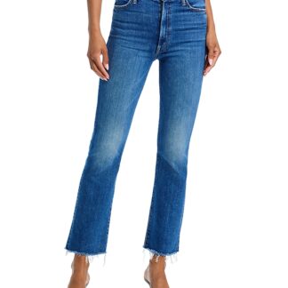 Mother The Hustler Fray Ankle Jeans in Grasping At Straws