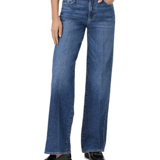 Paige Sasha High Rise Straight Jeans in Modernism