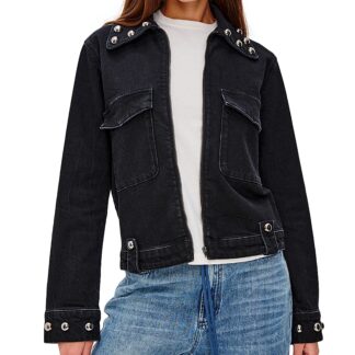 Rails Roxbury Studded Denim Jacket