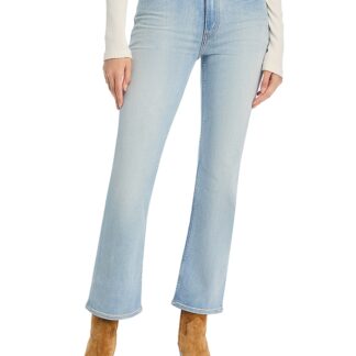 Re/Done 70s High Rise Ankle Bootcut Jeans in Cielito