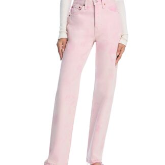 Re/Done 90s High Rise Loose Leg Jeans in Rosita Released