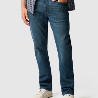 Rodd & Gunn Kurow Relaxed Fit Italian Denim Jeans Mid Blue