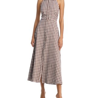 Veronica Beard Mackey Gingham Dress