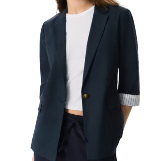 rag & bone Jennie Contrast Cuff Blazer