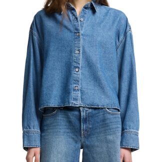 7 For All Mankind Cropped Nina Shirt