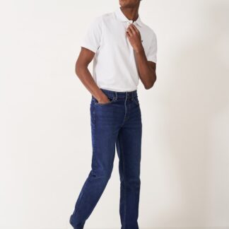 Crew Clothing Slim Fit 5 Pocket Jeans Medium Blue