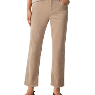 Eileen Fisher Corduroy High Rise Ankle Jeans in Biscuit