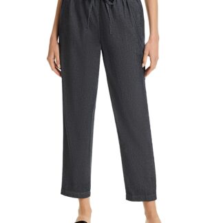 Eileen Fisher Drawstring Tapered Ankle Pants