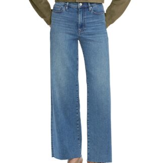 Frame Le Slim Palazzo Jeans in Flip Raw After