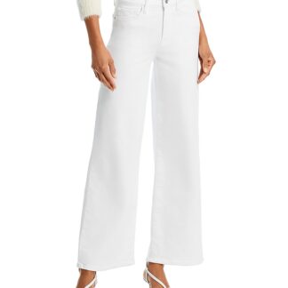 Frame Le Slim Palazzo Jeans in White