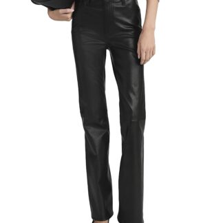 Frame The Leather Reboot Jeans in Black