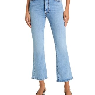 Frame The Reboot High Rise Ankle Bootcut Jeans in Lark