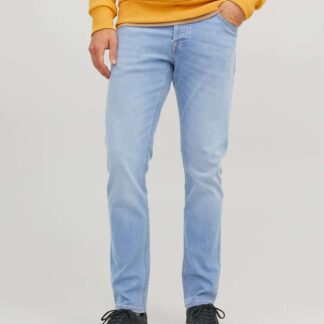JACK & JONES Slim Fit Cotton Rich Jeans Blue Denim