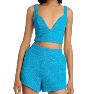 L'Agence Castalia Knit Bra Top