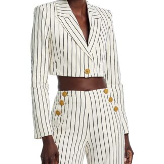 L'Agence Izzie Cropped Blazer
