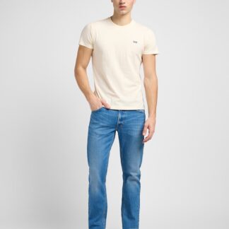 Lee Straight Fit Daren 5 Pocket Jeans Blue Denim