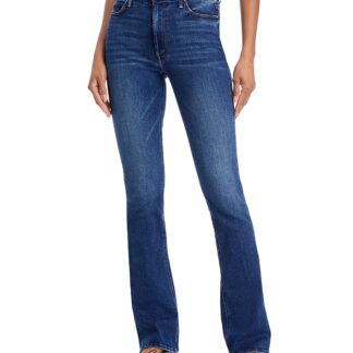 Mother High Waisted Runaway Jeans in Start Your Engines