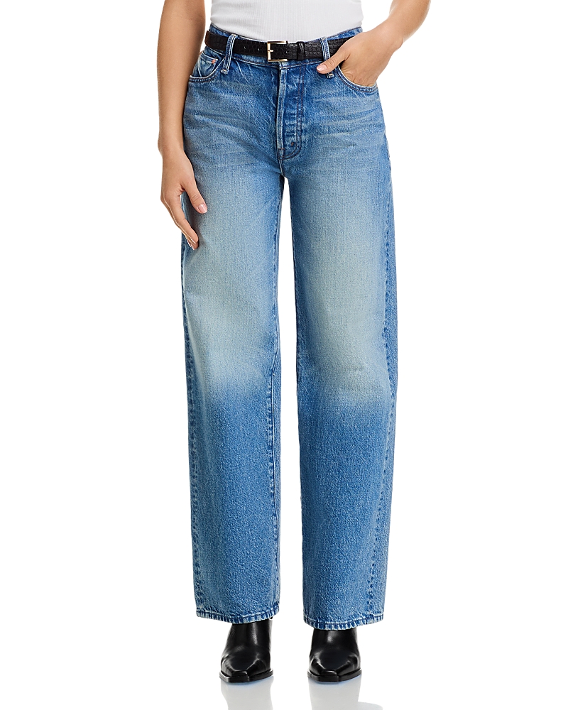 Mother Lil Dodger High Rise Ankle Jeans in Wipeout