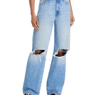 Mother The Dodger Sneak Jeans in Floral Frenzy