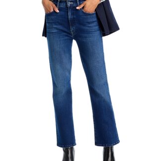 Mother The Hustler High Rise Ankle Flare Jeans in Heirloom