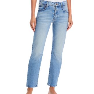 Mother The Mid Rise Hiker Hover Jeans in Fight For Your Right
