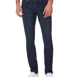 Paige Lennox Slim Fit Jeans in Cellar Blue