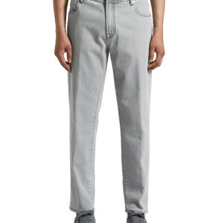 Peserico Regular Fit Jeans in Silver