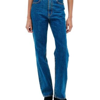 Slvrlake London High Rise Straight Jeans in La Woman