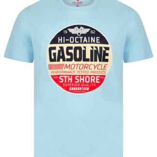 T-Shirts Burrows Vintage Retro Graphic Print Motif Cotton Jersey T-Shirt in Summer Song - South Shore / S - Tokyo Laundry