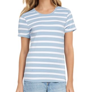 Three Dots Cotton Short Sleeve Crewneck Tee