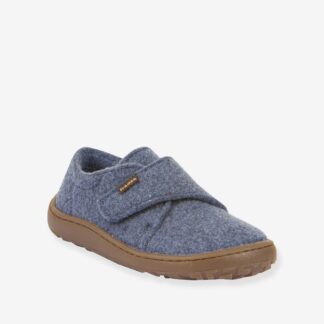 Barefoot slippers for children BAREFOOT WOOLY Froddo denim blue