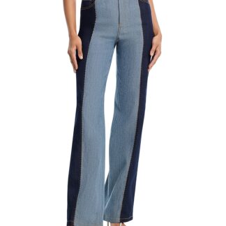 Cinq a Sept Contrast Francine Jeans in Indigo