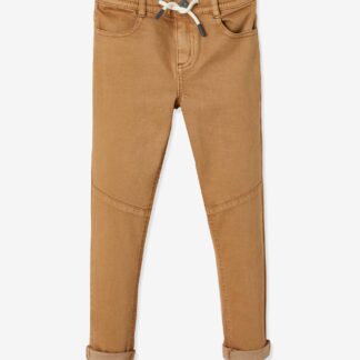 Coloured Trousers, Easy to Slip On, for Boys beige