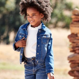 Denim Jacket for Girls stone