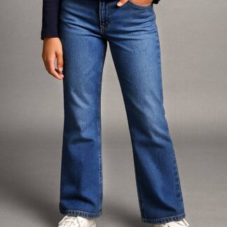 Flared Jeans for Girls, JONEN medium blue