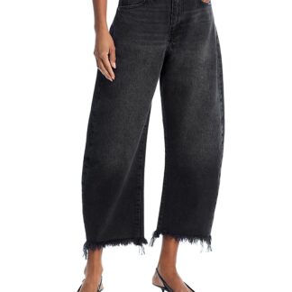 Frame The Bubble Crop High Rise Jeans in Limitless