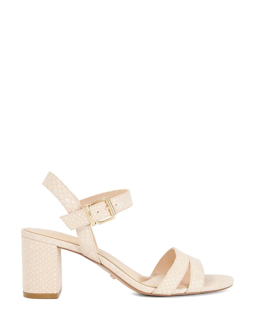 French Connection MERISA - 2 Part Block Heel Sandal Blush