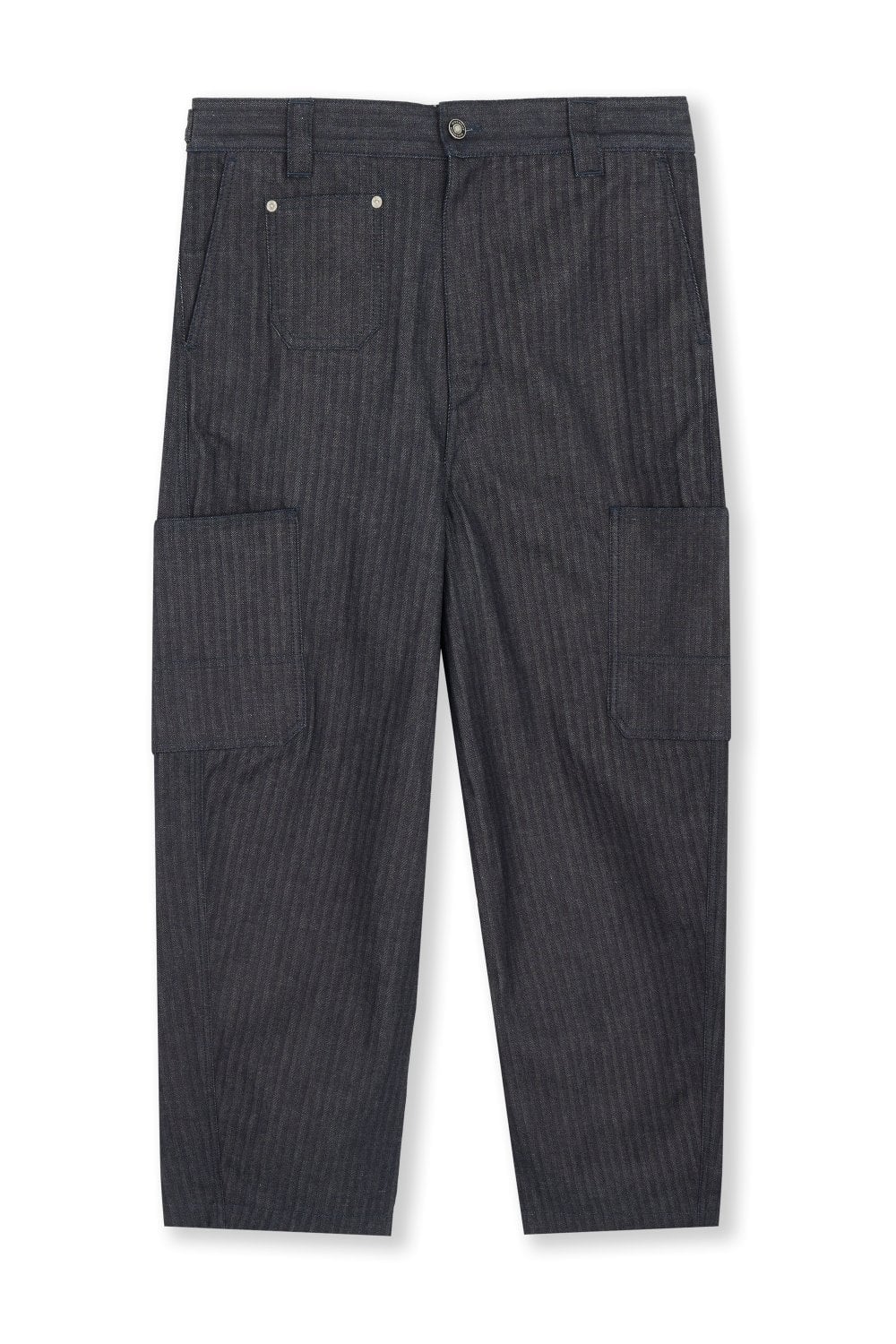 GIVENCHY CARGO COUTURE SEAM PANT Size: 34, colour: NAVY