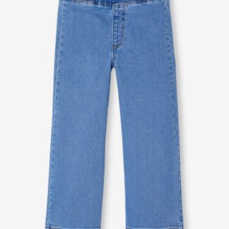 Girls' denim jeggings medium blue