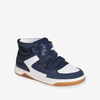 High-Top Hook-&-Loop Trainers for Children brut denim