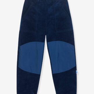 KELMI FINKID corduroy trousers for children with reinforcements denim blue