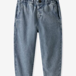 Lil' Atelier MINI wide leg jeans for children bleached denim